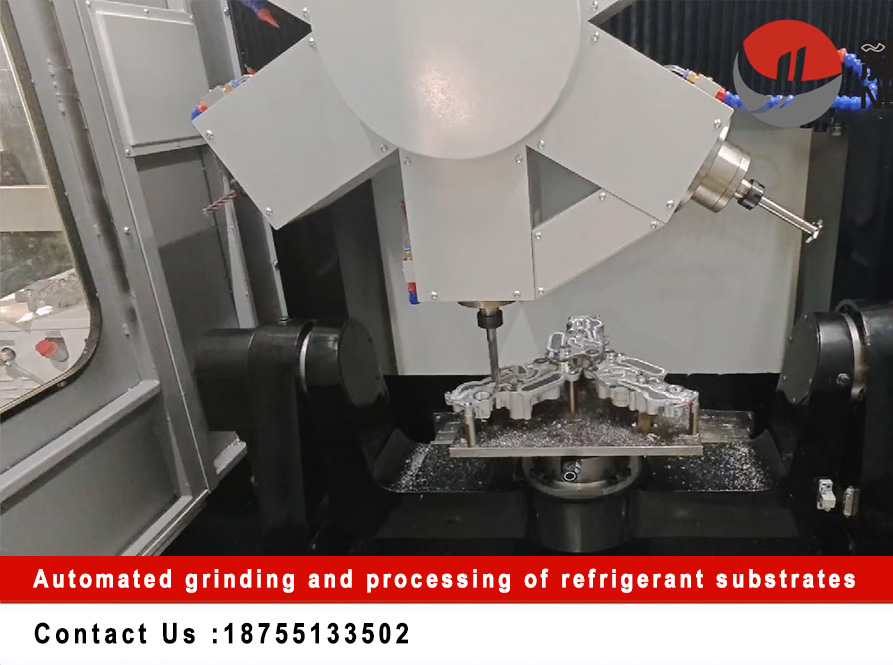 Molienda y procesamiento automatizado de sustratos refrigerantes