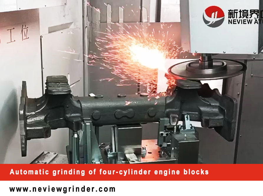 Rectificado de la parte trasera de las vigas de tubería