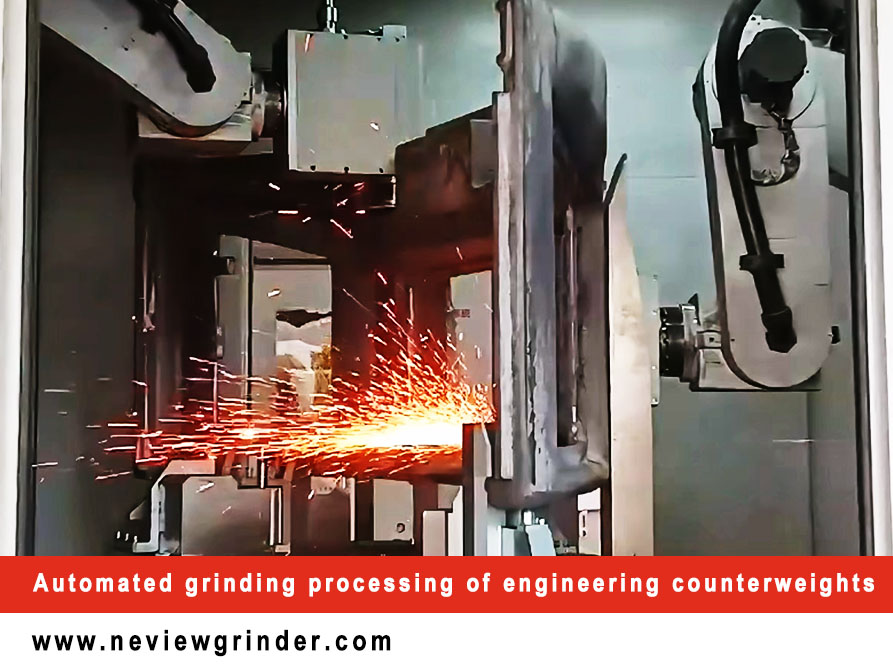 Procesamiento automatizado de rectificado de contrapesos de ingeniería